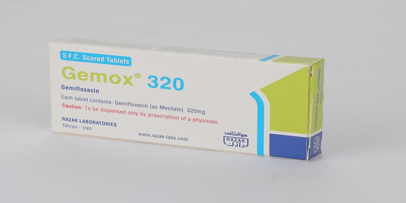 تصویر GEMOX 320MG TAB
